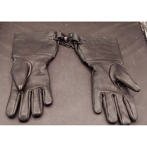 Thinsulate Mens Big Cuff‎ Gauntlet Gloves Size L, 40 Gram With Snap Closing